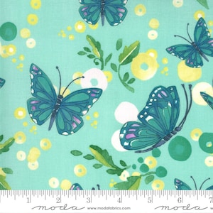 Cottage Bleu 48691 13 Dewdrop by Robin Pickens for Moda Fabrics - by the half-yard