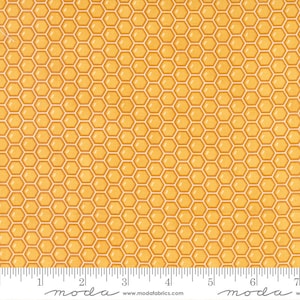 Honey Lavender 56085 14 Beeskeep Gold by Deb Strain for Moda Fabrics - by the half-yard