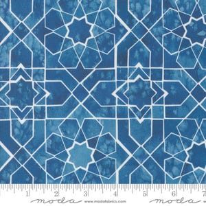 Sunshine Blue Skies 39822 14 Indigo by Create Joy Project for Moda Fabrics - by the half-yard
