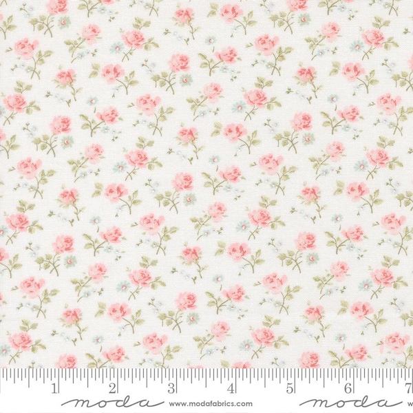 Last 16"! Abide 18791 11 Linen White by Brenda Riddle for Moda Fabrics