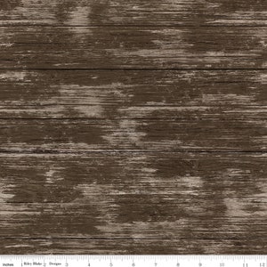 Spring Barn Quilts C14334 BROWN by Tara Reed for Riley Blake Fabrics - by the half-yard
