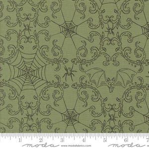 Home Sweet Haunt 20917 15 Moss by Stacy Iest Hsu for Moda Fabrics - by the half-yard