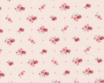 The Flower Farm 3012 17 Blush par Bunny Hill Designs pour Moda Fabrics - par la demi-cour