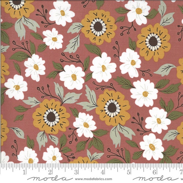 Folktale Forest Path Posie 5120 13 by Lella Boutique for Moda Fabrics - by the half-yard