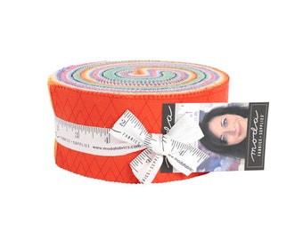 Rainbow Sherbet PreCuts by Sarah Thomas of Sariditty for Moda Fabrics