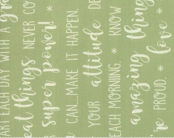 Flourish Celadon 10910 15 by Natalia & Kathleen for Moda Fabrics - by the half-yard