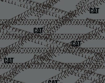 Caterpillar 100 Years C16723 Gray by Riley Blake Designs - by the half-yard