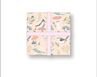 Woodland Songbirds PreCuts by Poppie Cotton