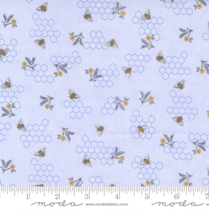 Honey Lavender 56087 18 Soft Lavender by Deb Strain for Moda Fabrics - by the half-yard