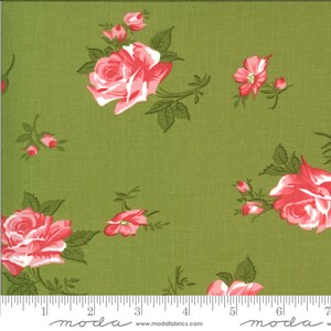 Pocketful of Posies Sprig 33541 16 by Chloe&#39;s Closet for Moda Fabrics - by the half-yard