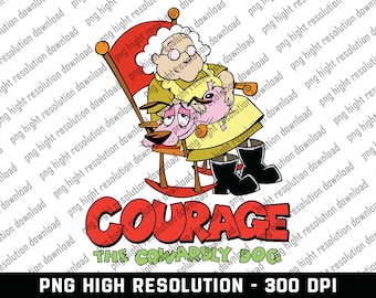 Courage The Cowardly Dogs Grandmother Spring sign designs, Courage The Cowardly Dogs Grandmother Cactus Png