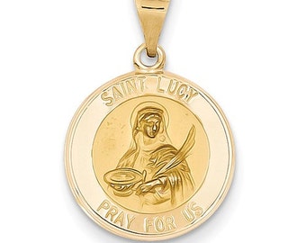 St. Lucy Medal Pendant (JC-1168)