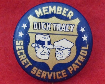 Pin's Pins Badge USA Service Secret Service Worth of Trust And Confidence 