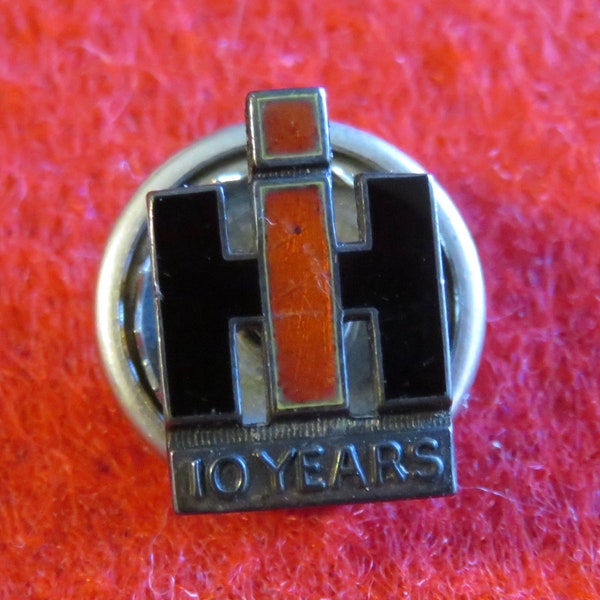 Original 1960's International Harvester 10 Year Employee Lapel Pin