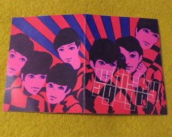 Original 1960's Whiskey Agogo London Psychedelic Club Advertising Invitation Card