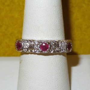 Gorgeous Judith Ripka CZ Sterling Silver Accent Ladies Ring - Size 8