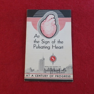 Original 1933 Century Of Progress Chicago World&#39;s Fair Searle & Company Advertising Souvenir Brochure