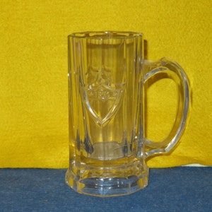Original 1876 Centennial Exposition Philadelphia World&#39;s Fair Souvenir Beer Glass Mug Stein