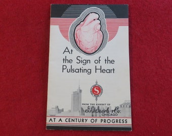 Original 1933 Century Of Progress Chicago World's Fair Searle & Company Advertising Souvenir Brochure