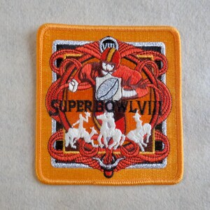 Modern 2000's Super Bowl LVIII Allegiant Stadium Paradise Nevada Commemorative Patch