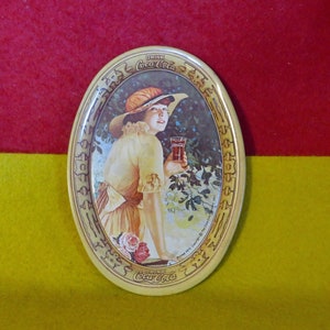 Vintage 1973 Coca Cola Tip Tray Ladies Of Coke Tin Advertising Promo