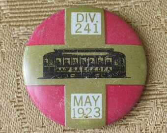 VINTAGE NYC NEW YORK OMNIBUS CORP UNIFORM BUTTONS 23mm