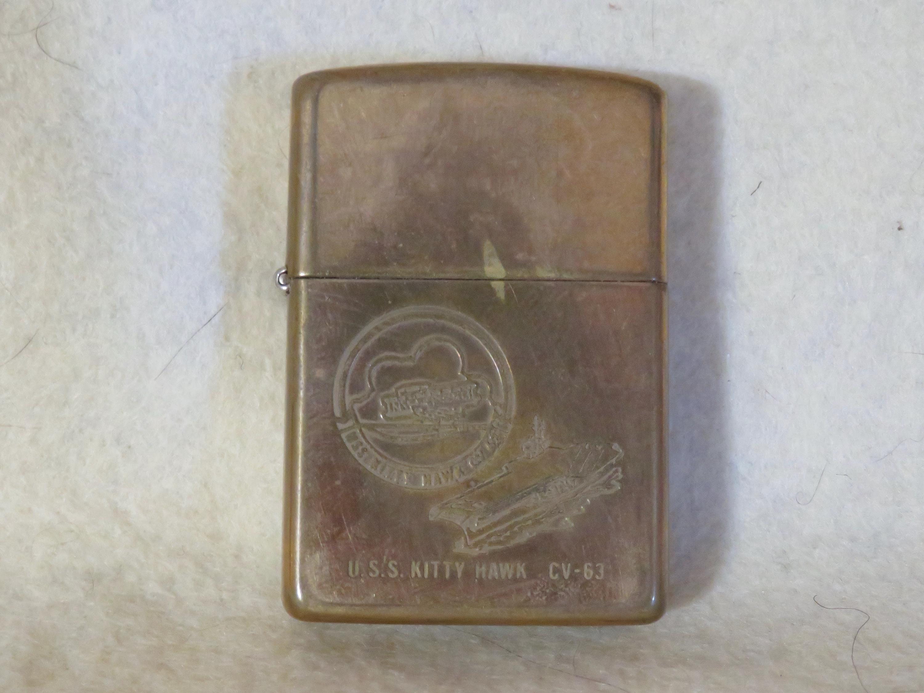 Zippo Uss Kitty Hawk Cv63 Made In Navy 2005 | eBay