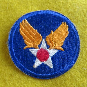 Vintage 1940's World War II U.S. Army Air Corps Patch