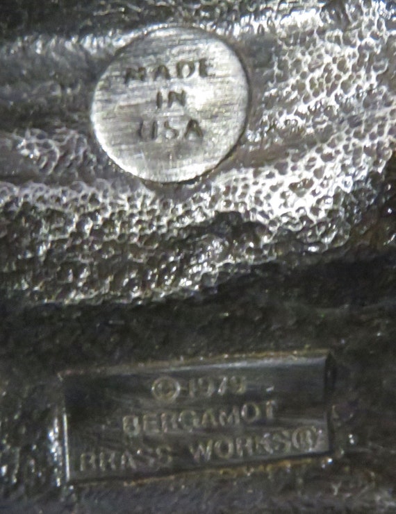 Vintage 1979 Bergamot Brass Works Nautical Power Boat… Gem