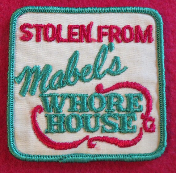 Vintage 1970's Mabel's Whore House Souvenir Touri… - image 5