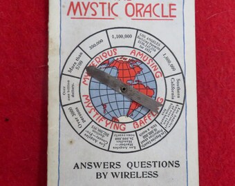 Vintage 1924 Los Angeles Chamber Of Commerce Mystic Oracle Souvenir Fact Advertising Booklet