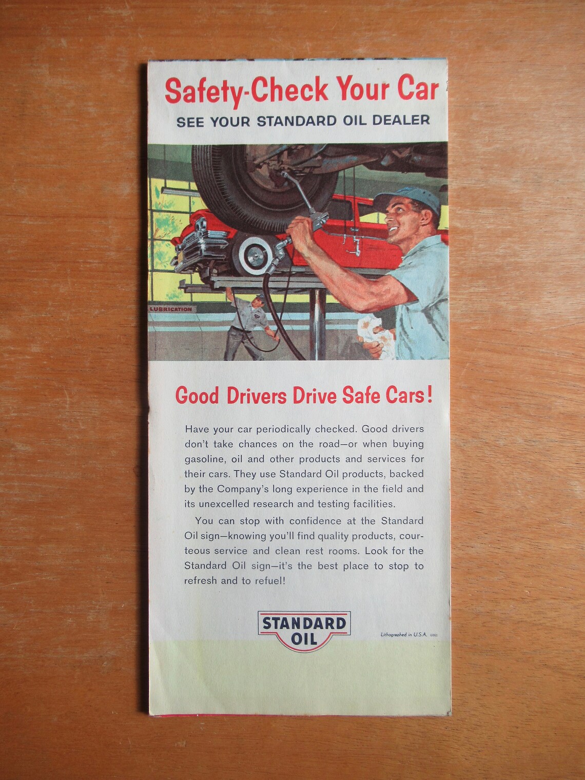 1962 Standard Oil Company and Alabama Advertising Road Etsy