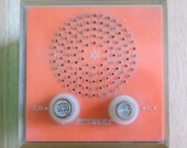 Vintage 1970 39 s Stewart AM Transistor Radio Photo Frame - Works Great