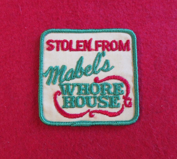 Vintage 1970's Mabel's Whore House Souvenir Touri… - image 1