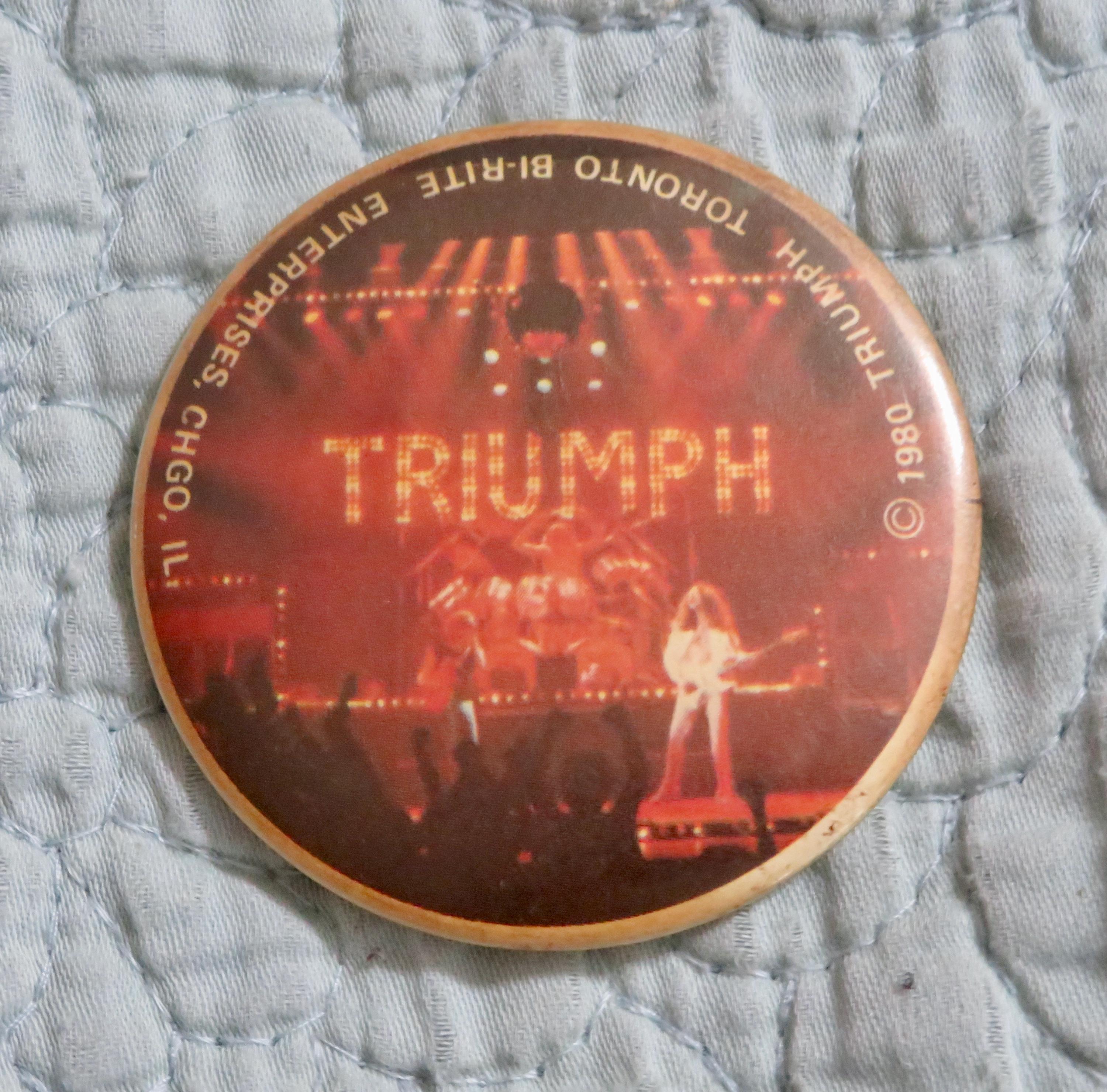 Vintage Triumph Pin - Etsy