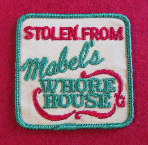 Vintage 1970's Mabel's Whore House Souvenir Touri… - image 3