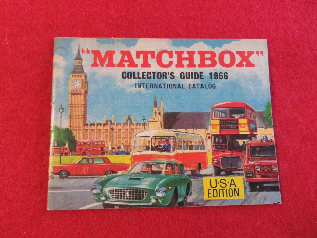 Original 1966 Matchbox Collectors Guide International Catalog USA
