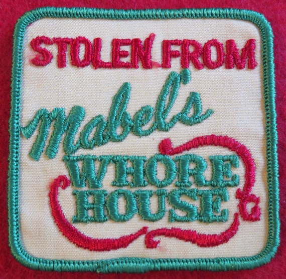 Vintage 1970's Mabel's Whore House Souvenir Touri… - image 7