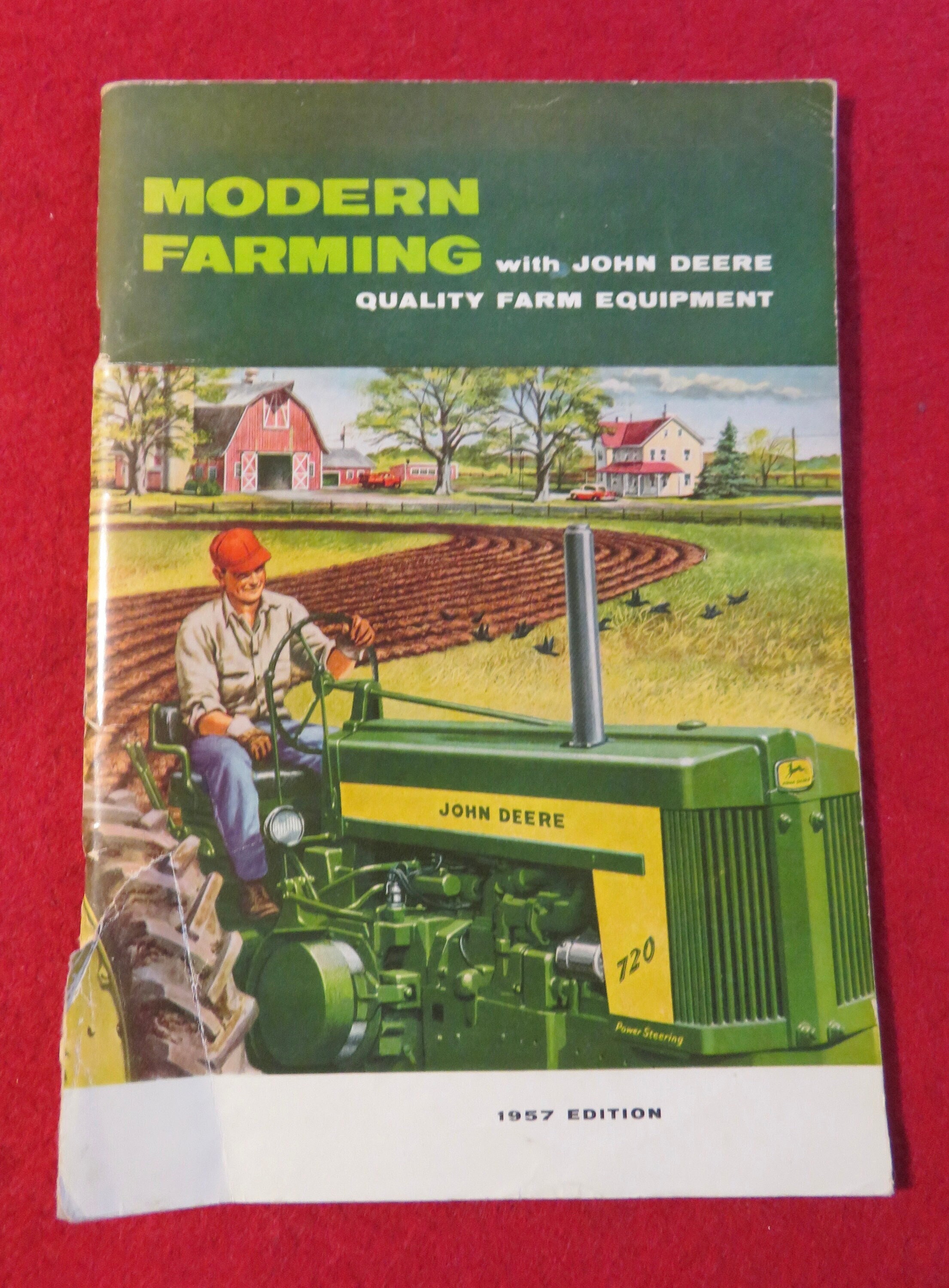 Vintage 1957 Modern Farming With John Deere Quality Farm Equipment
