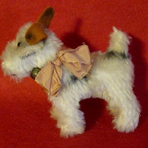 Marionnette à Enfiler Chien Foxy – Steiff – Vintage 1950 (Allemagne)