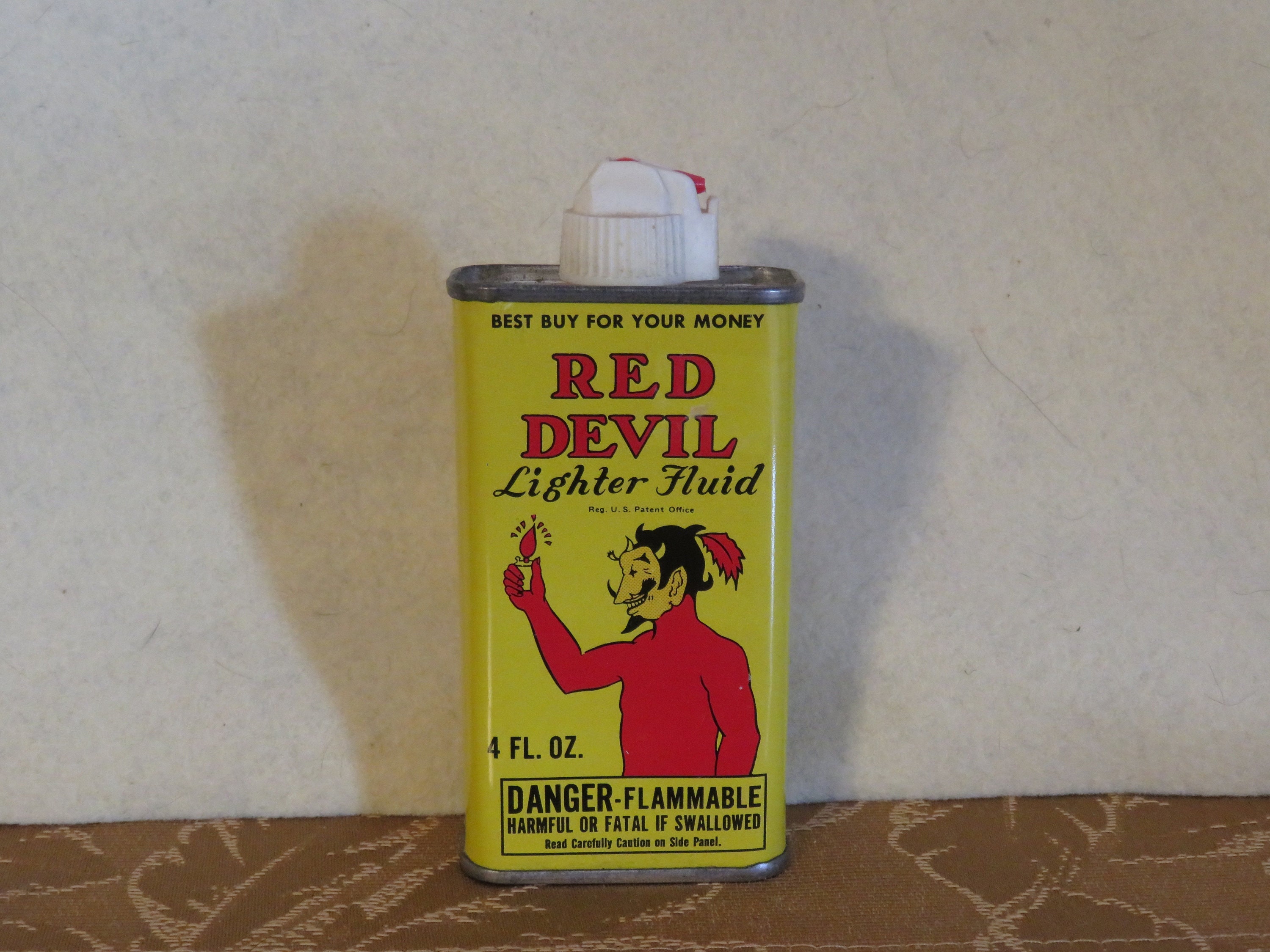 Red Devil's Lighter Fluid Tin (DR) Red Devil's Lighter Fluid Tin (DR)