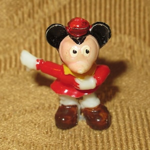 Mickey Mouse Marx Disney On Parade Disneykins Vintage Plastic Playset Figure