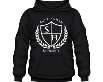 Sexy Human University CREST Hoodie