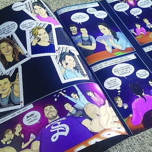 Custom Comic Book Story, Personalized Birthday Gift For Boyfriend, Ultimate Luxury Ideas For Comic Lovers, Special Surprise For Nerdy Guys