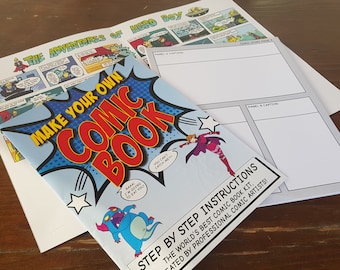 Story Book & Comic Book Kits for Kids