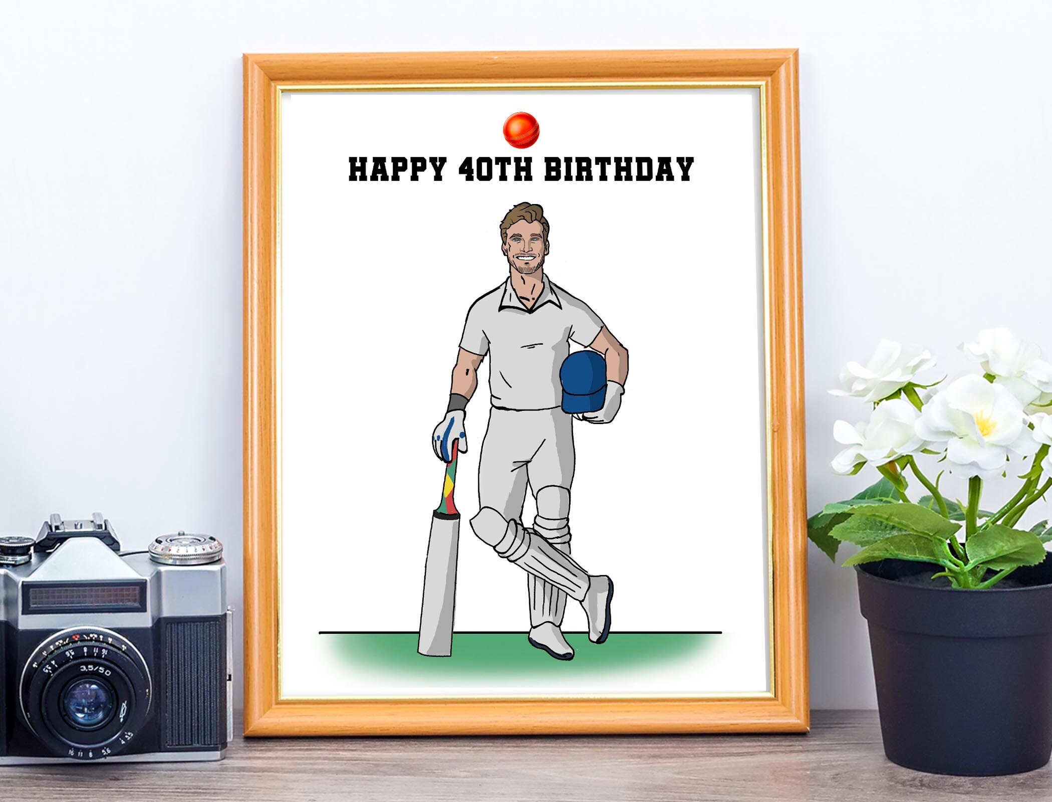 Best Custom Cricket Gift Customized Birthday Present For Etsy
