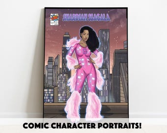 Custom Super Mom Comic Cover – Personalized Mother’s Day Superhero Portrait