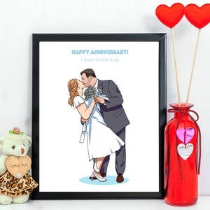 Ritratto personalizzato di sposi e spose, regalo creativo per il primo anniversario di matrimonio in carta, idee uniche per relazioni, regalo sentimentale