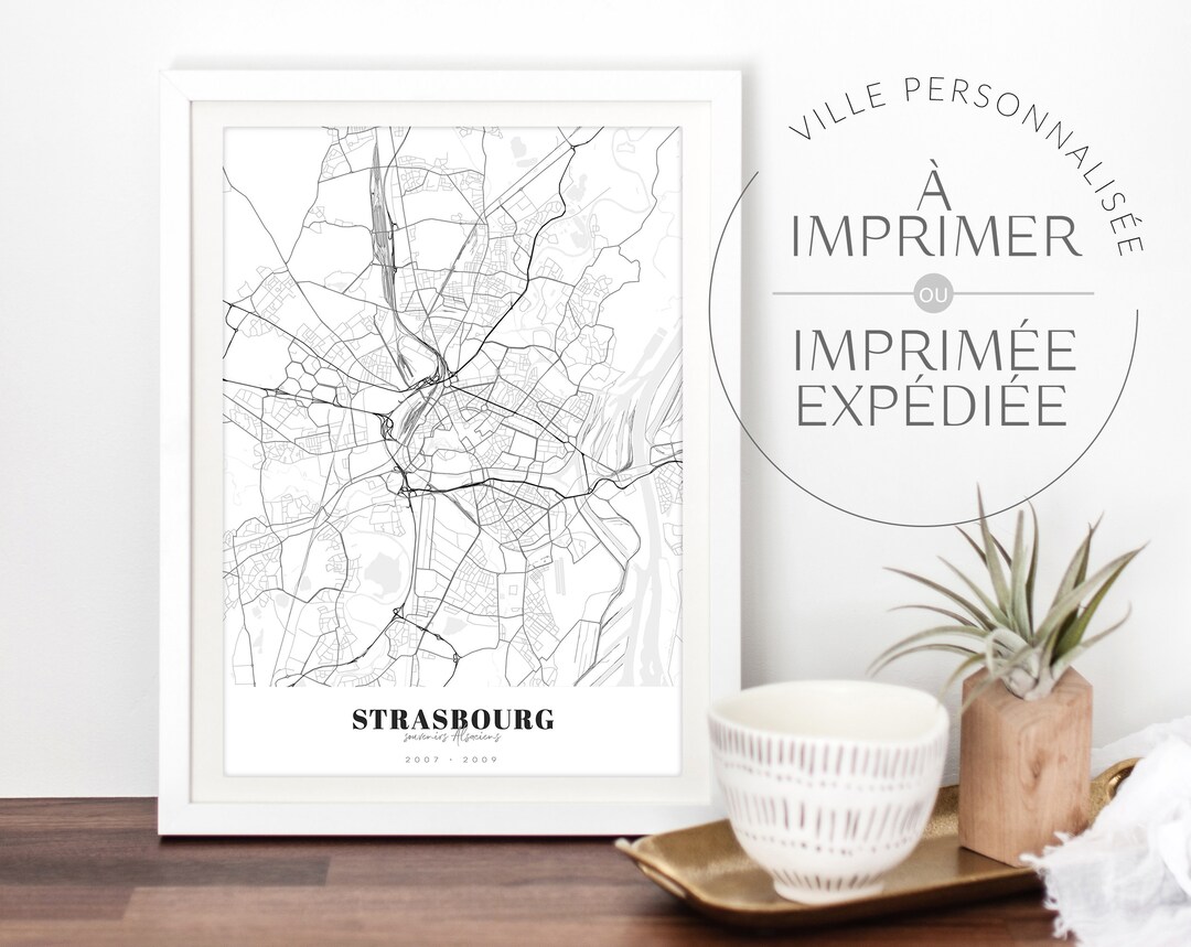 Poster City Map Poster to Customize - Etsy