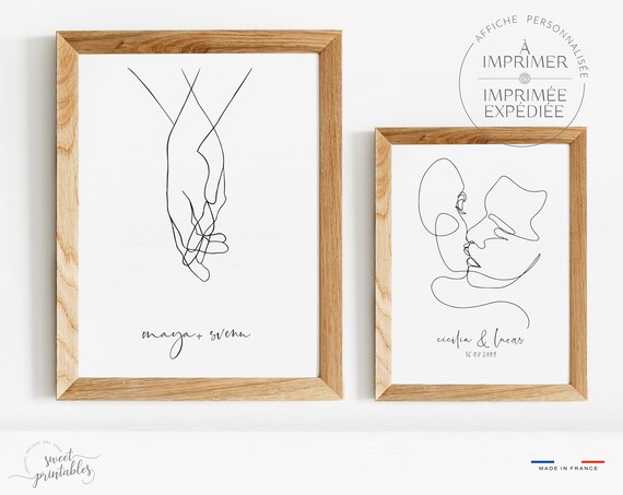 Affiche Prenoms Du Couple Calligraphies Et Mains Entrelacees Etsy France Affiche Prenoms Du Couple Calligraphies Et Mains Entrelacees Etsy France